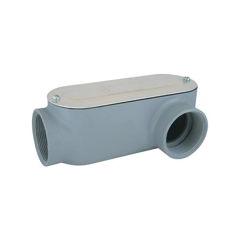 Sigma Engineered Solutions ProConnex 1 in. D Die-Cast Aluminum Conduit Body For Rigid/IMC