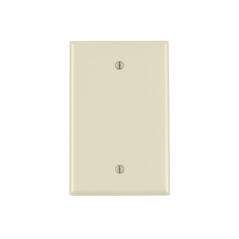 Leviton Ivory 1 gang Nylon Blank Wall Plate