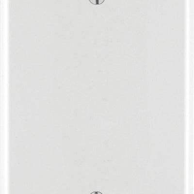 Leviton White 1 gang Nylon Blank Wall Plate