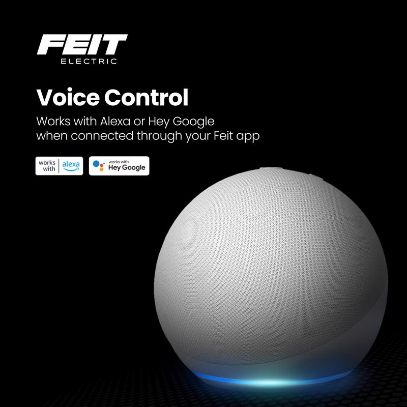 Feit Smart Home Black Plastic Wired Smart-Enabled Video Doorbell