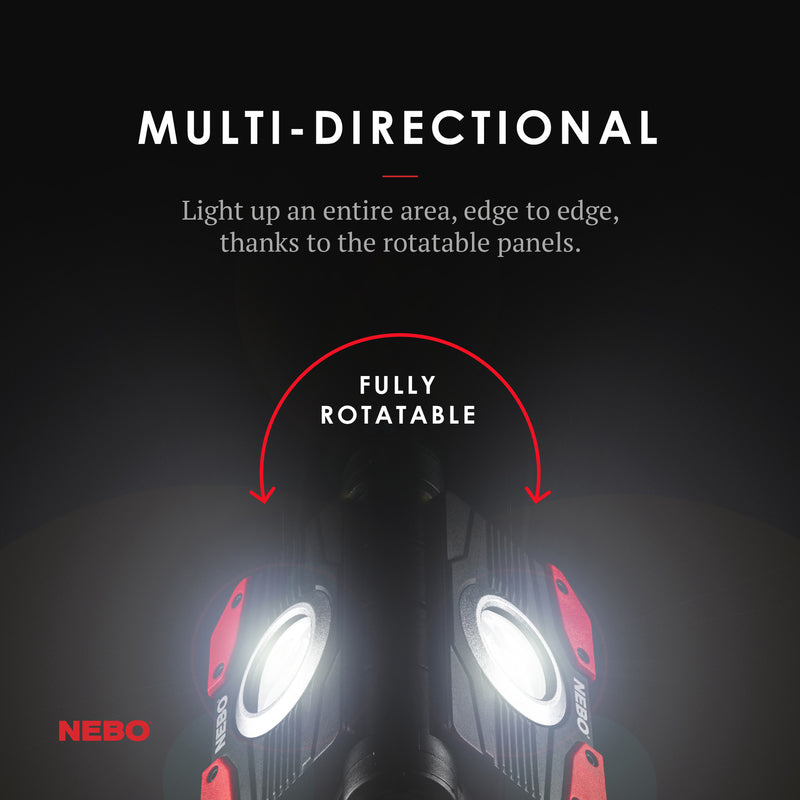 NEBO Omni 2K 2000 lm COB Rechargeable Handheld Work Light