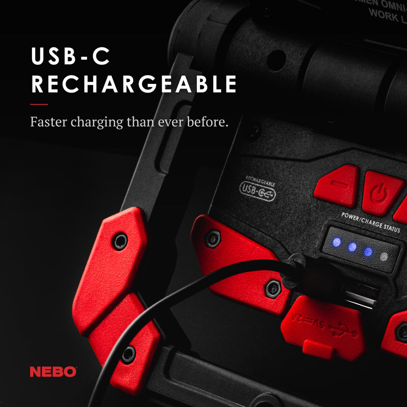 NEBO Omni 2K 2000 lm COB Rechargeable Handheld Work Light