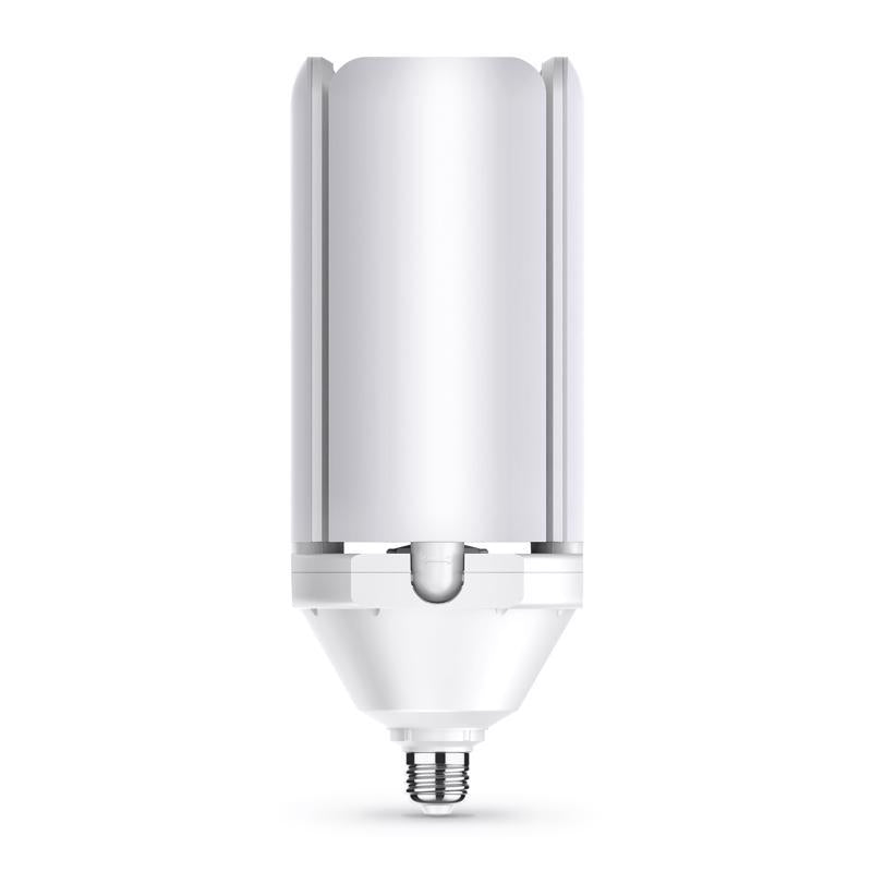 Feit Folding Panel E26 (Medium) LED Garage Bulb Daylight 500 Watt Equivalence