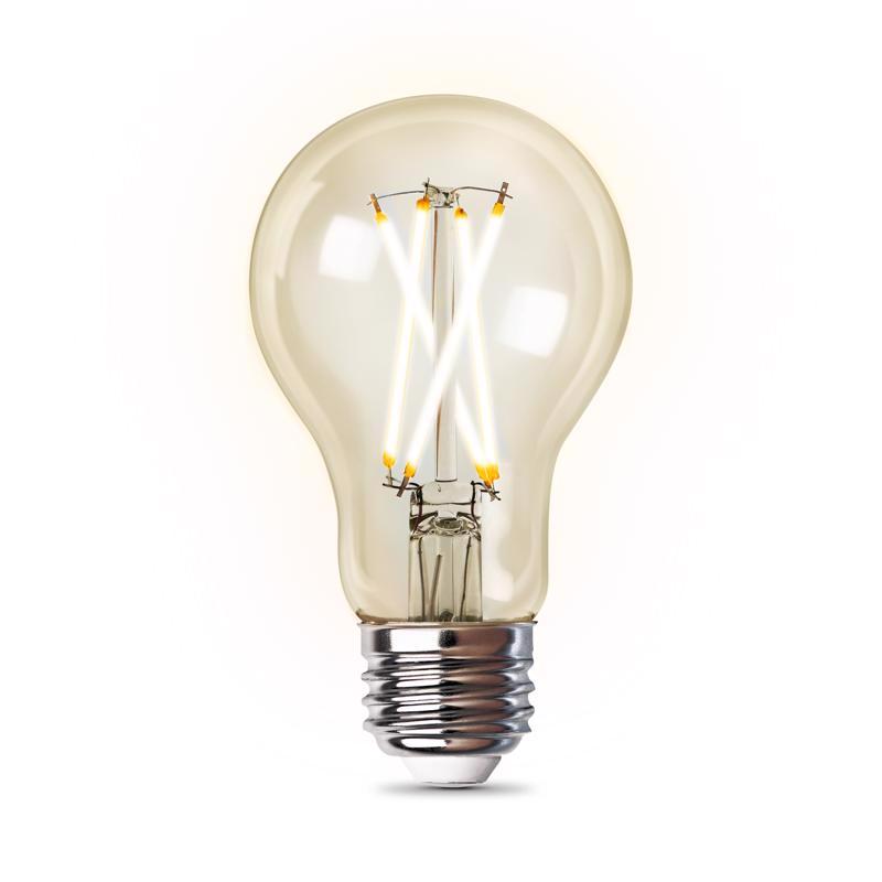 Feit Smart Home A19 E26 (Medium) Smart-Enabled LED Bulb Soft White 60 Watt Equivalence