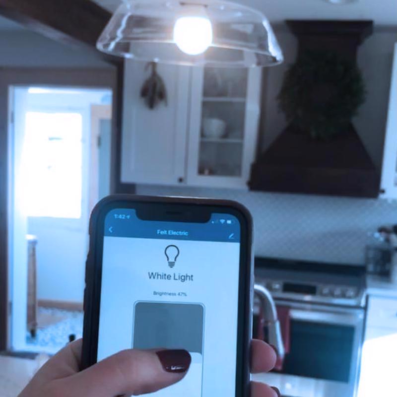 Feit Smart Home A19 E26 (Medium) Smart-Enabled LED Bulb Soft White 60 Watt Equivalence