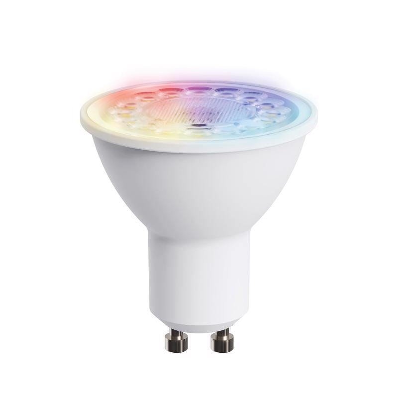 Feit Smart Home MR16 GU10 Smart-Enabled LED Bulb Color Changing 50 Watt Equivalence