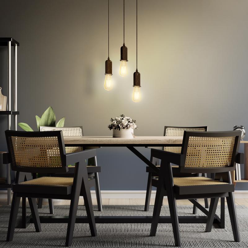 Feit Smart Home ST19 E26 (Medium) Smart-Enabled LED Bulb Amber 60 Watt Equivalence