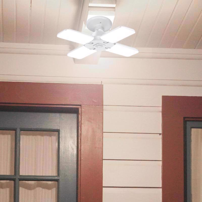Feit Folding Panel E26 (Medium) LED Garage Bulb Daylight 400 Watt Equivalence