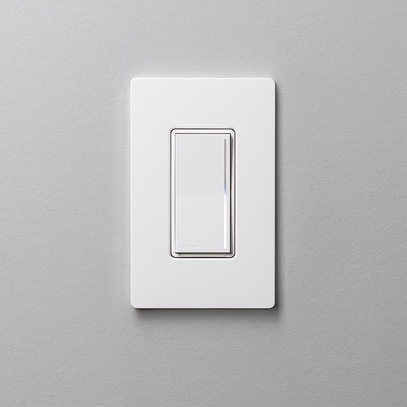 Lutron Sunnata 1.25 amps Single Pole 3-Way Dimmer Switch White