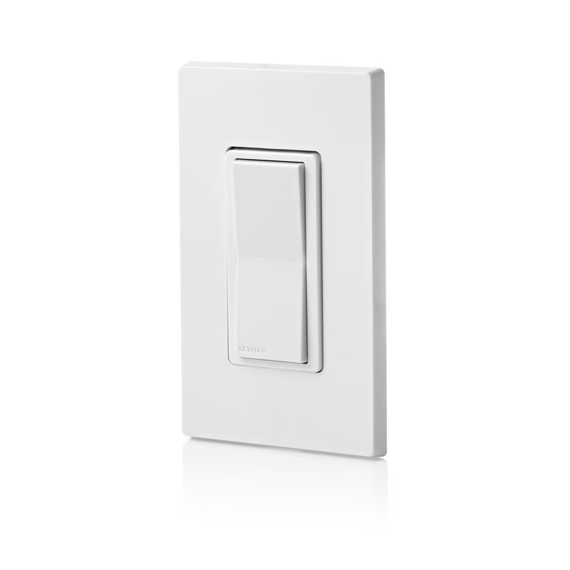 Leviton Decora 15 amps WiFi Smart Smart-Enabled Switch White