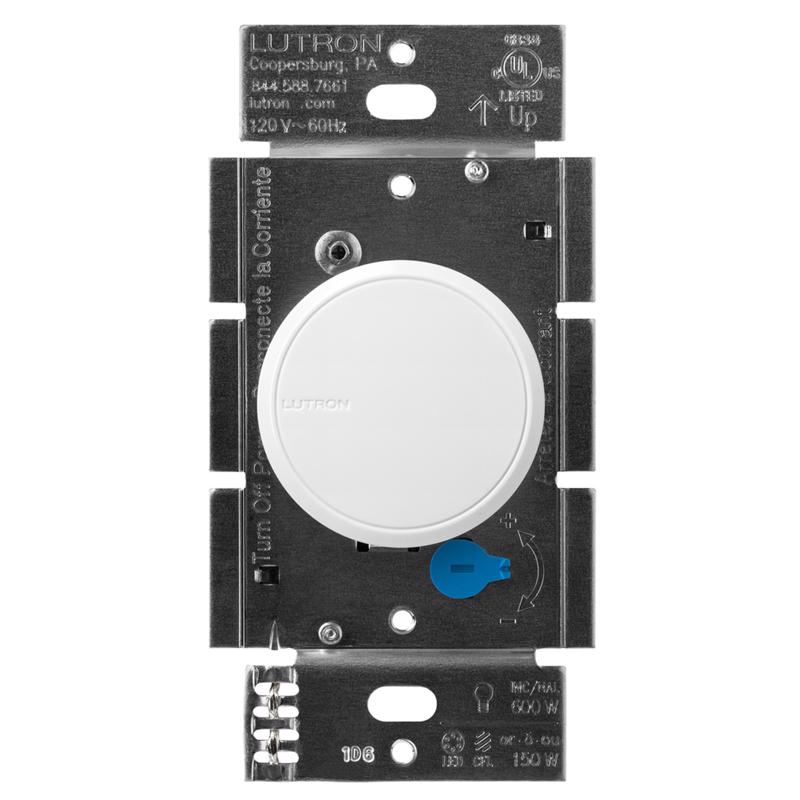 Lutron Dalia Single Pole 3-Way Dimmer Switch White