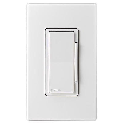 Leviton Decora White Toggle Smart-Enabled Dimmer Switch