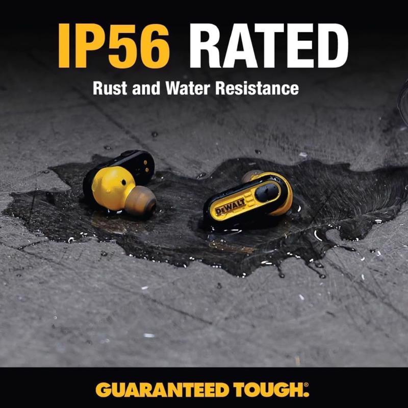 DeWalt Wireless Bluetooth Earbuds w/Charging Case