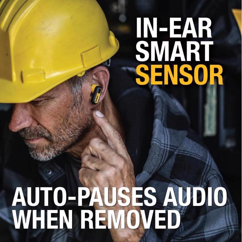 DeWalt Wireless Bluetooth Earbuds w/Charging Case