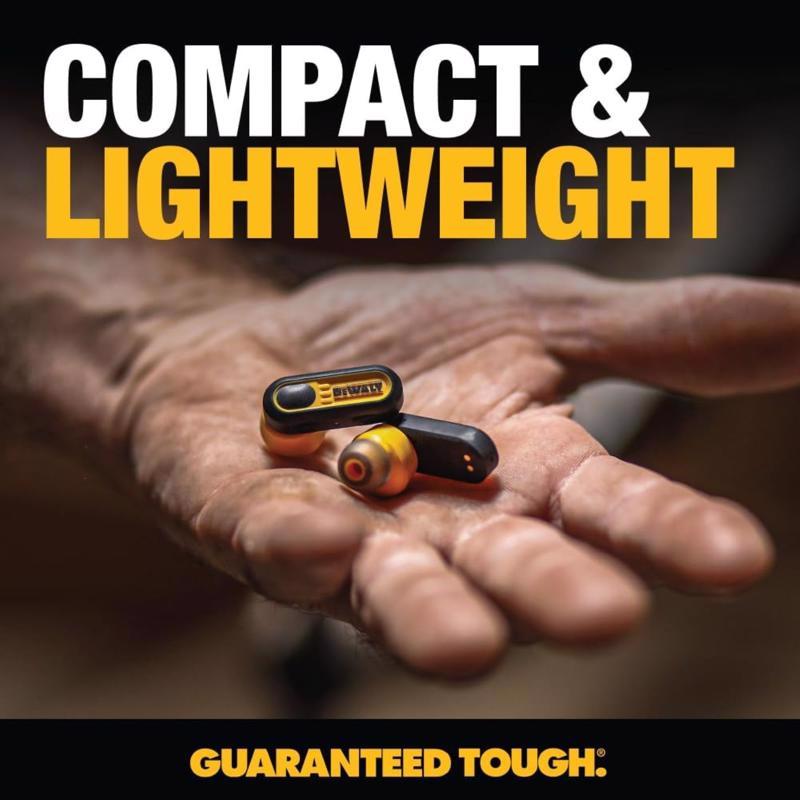 DeWalt Wireless Bluetooth Earbuds w/Charging Case