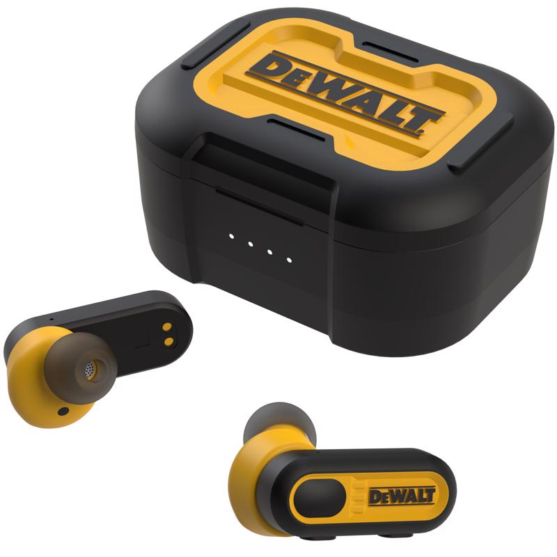 DeWalt Wireless Bluetooth Earbuds w/Charging Case