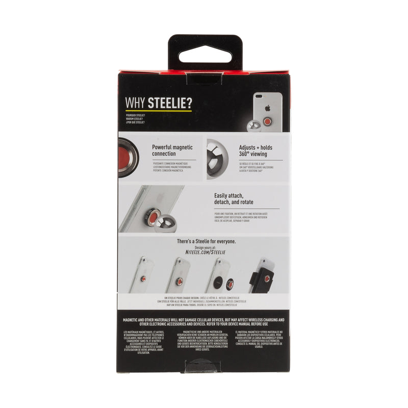 Nite Ize Black/Gray Squeeze Vent Kit For MagSafe Phones, Cases and Wireless Chargers