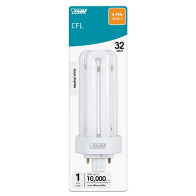 Feit 32 W PL 1.9 in. D X 5.2 in. L CFL Bulb Neutral White Speciality 3500 K