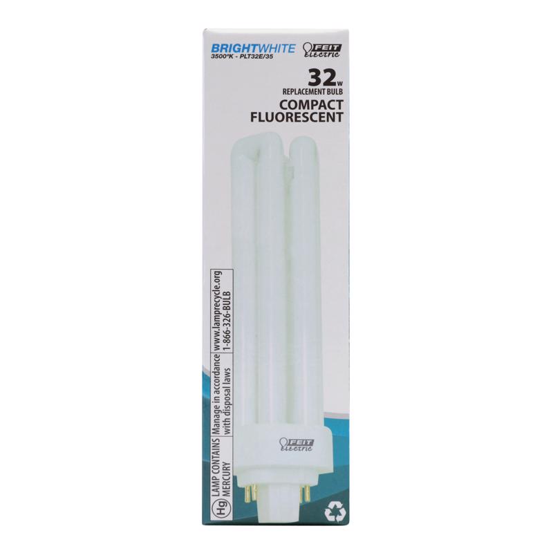 Feit 32 W PL 1.9 in. D X 5.2 in. L CFL Bulb Neutral White Speciality 3500 K