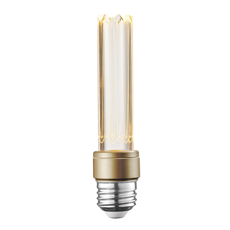 Globe Electric Luxe Tube E26 (Medium) Filament LED Bulb Warm White 40 Watt Equivalence