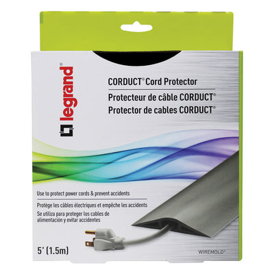 Legrand Corduct 1/2 in. D X 5 ft. L Cord Protector