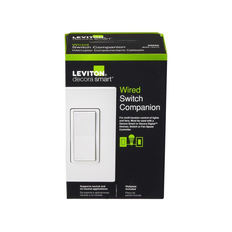 Leviton Decora Smart Three Pole Remote Smart-Enabled Switch White