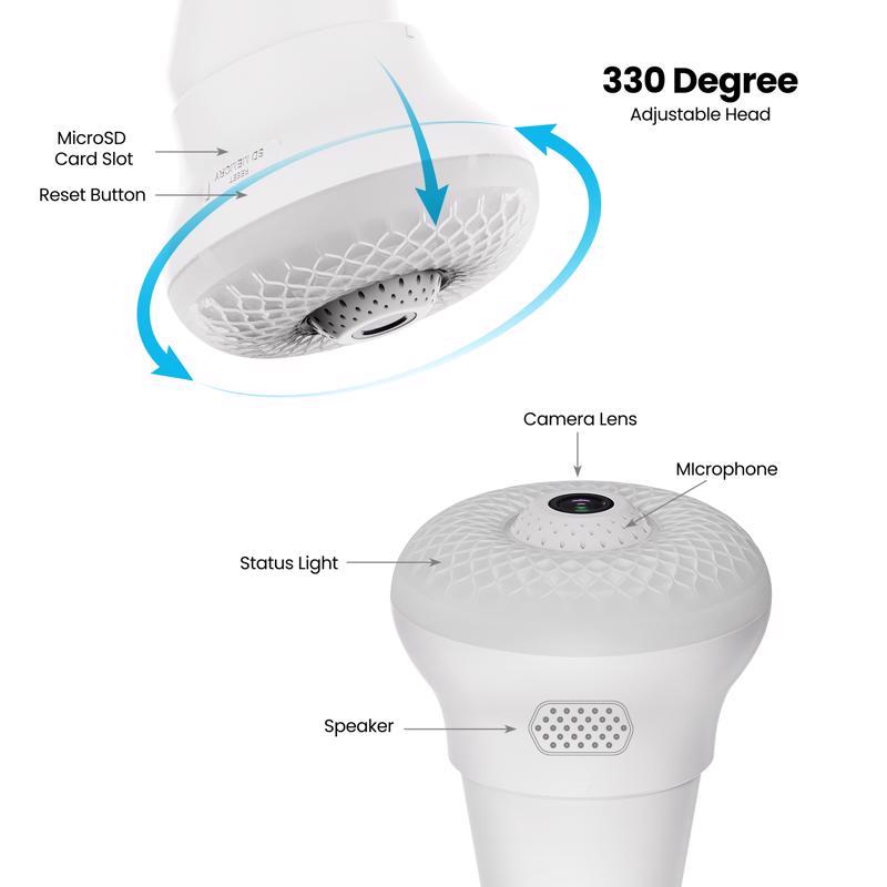 Feit Smart Home A23 E26 (Medium) Smart-Enabled LED Bulb Daylight 40 Watt Equivalence