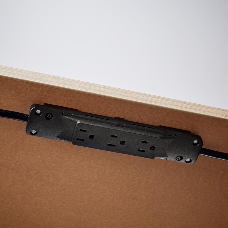 Charg 10 ft. L 7 outlets Surge Protector Black 1000 J