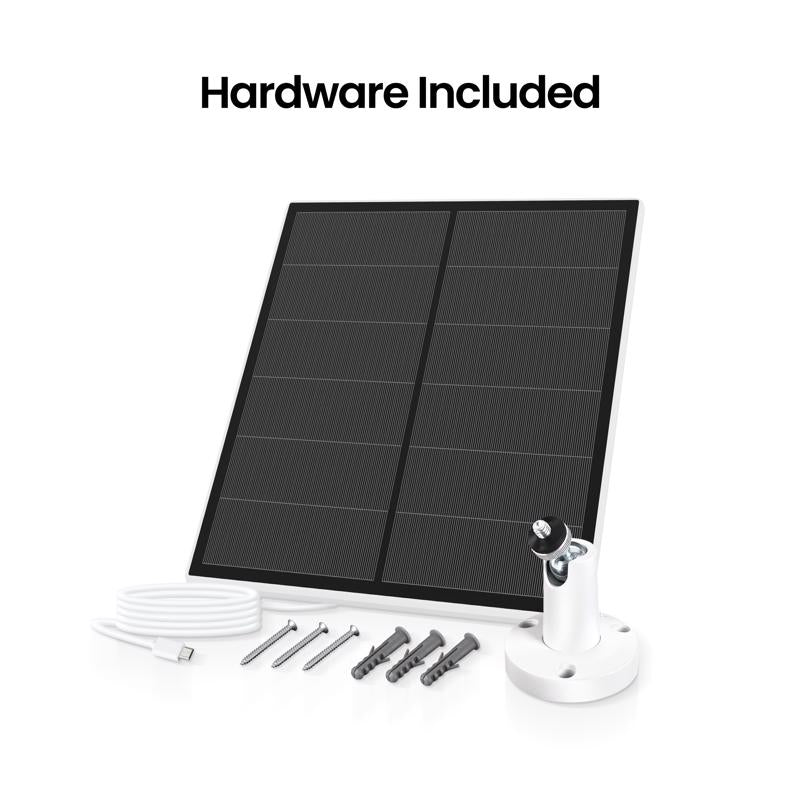 Feit Black Solar Charger 108 in.