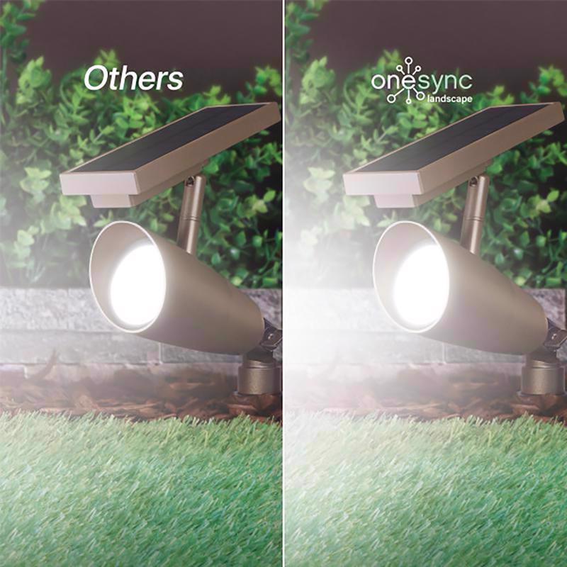 Feit OneSync Bronze Solar Powered/Remote 1 W LED Spotlight