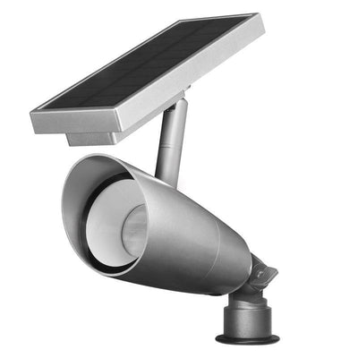Feit OneSync Brushed Nickel Solar Powered 1 W LED Spotlight