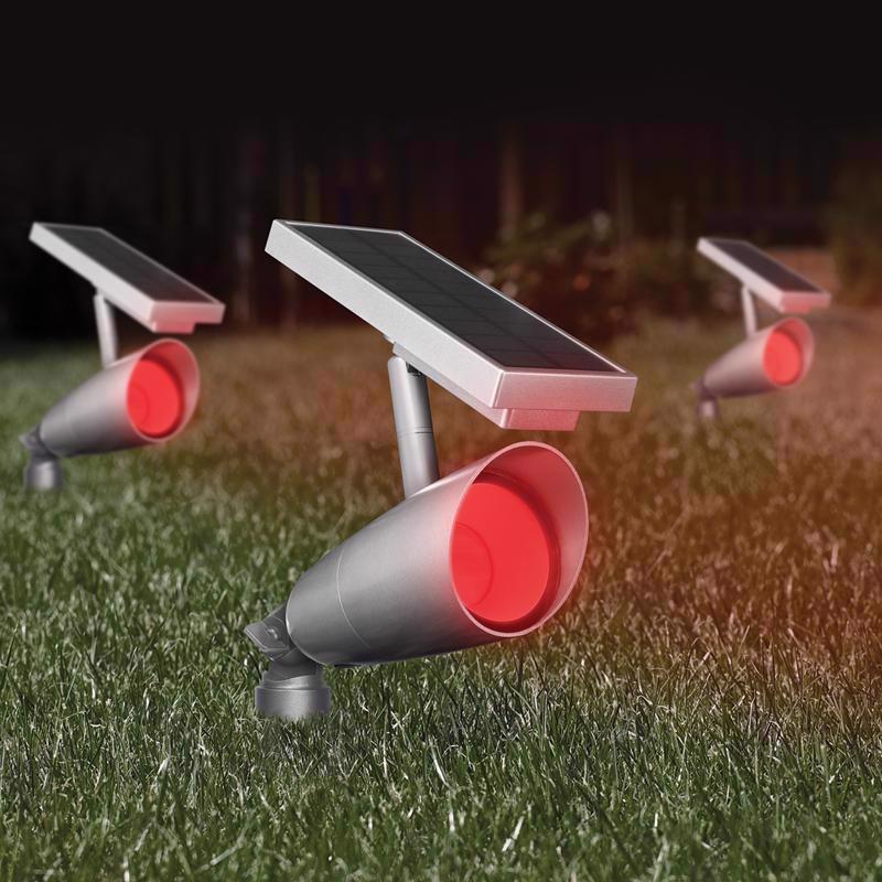 Feit OneSync Brushed Nickel Solar Powered 1 W LED Spotlight