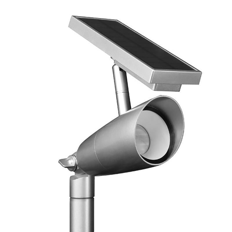 Feit OneSync Brushed Nickel Solar Powered 1 W LED Spotlight
