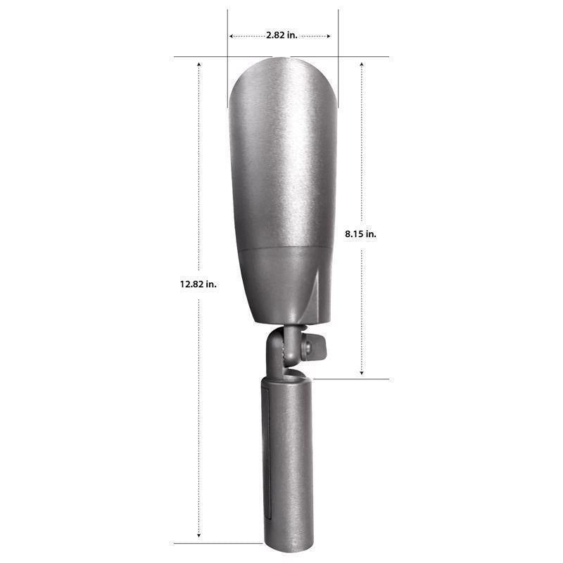 Feit OneSync Brushed Nickel Solar Powered 1 W LED Spotlight