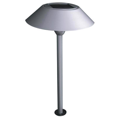 Feit OneSync Brushed Nickel Solar Powered 0.4 W LED Pathway Light
