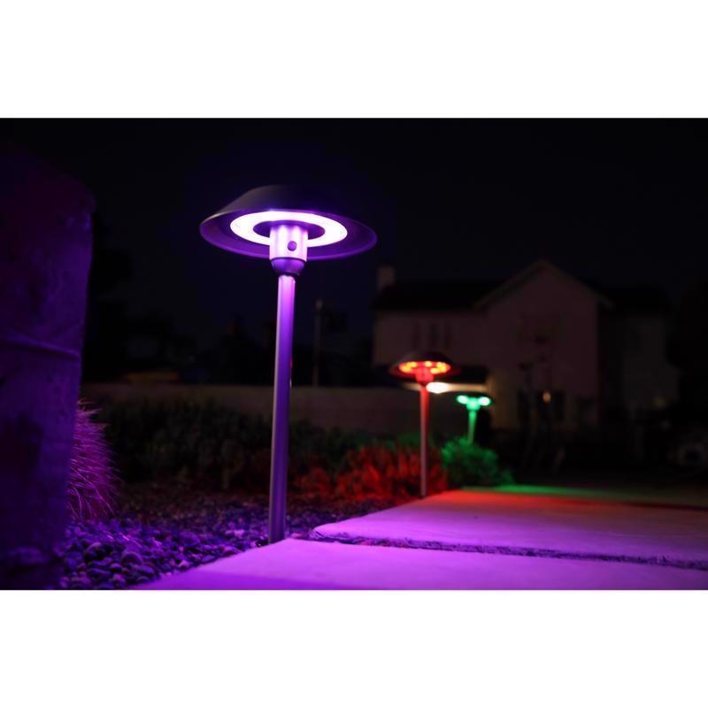 Feit OneSync Bronze Solar Powered 0.4 W LED Pathway Light