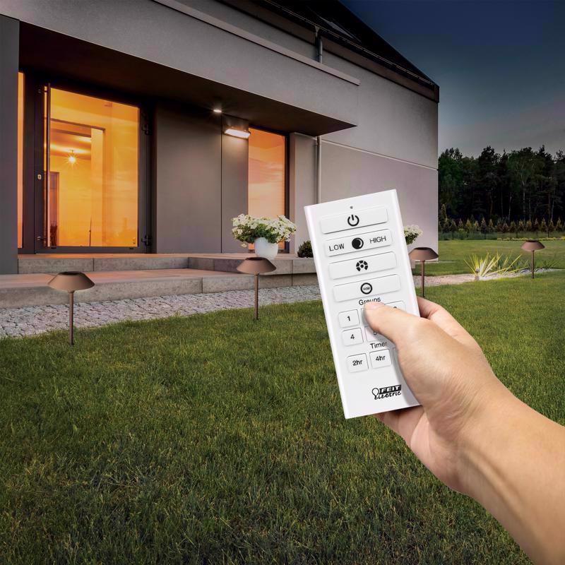 Feit OneSync Bronze Solar Powered 0.4 W LED Pathway Light