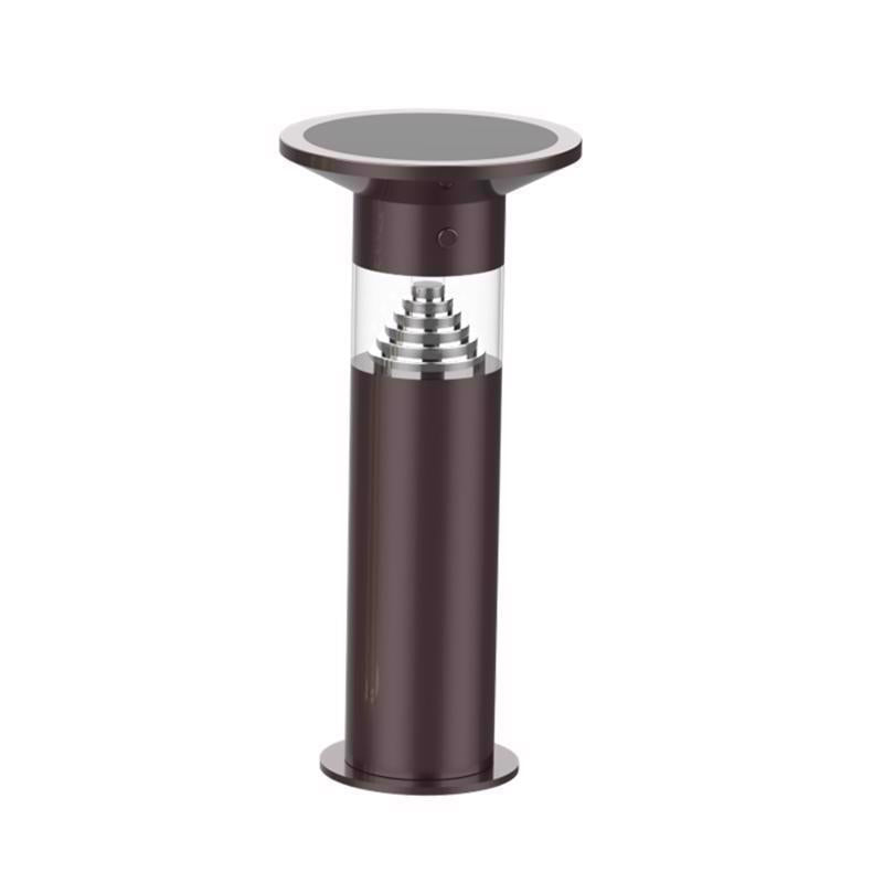 Feit OneSync Oil Rubbed Bronze Solar Powered 0.4 W LED Bollard Light