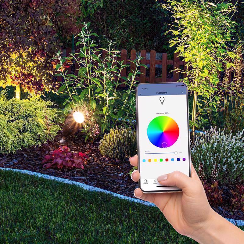 Feit OneSync Solar Powered 3 W LED Spot Light Kit