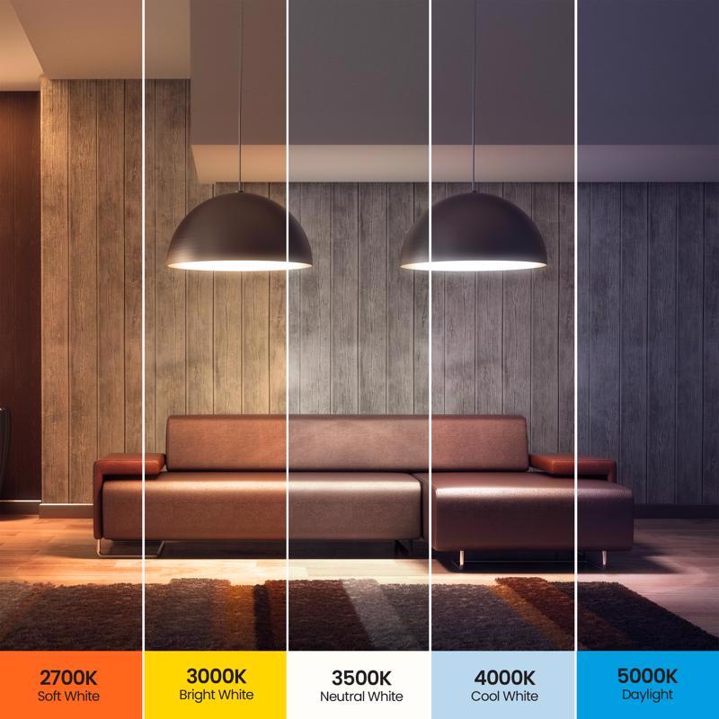 Feit A19 E26 (Medium) LED Motion Activated Bulb Adjustable White 60 Watt Equivalence