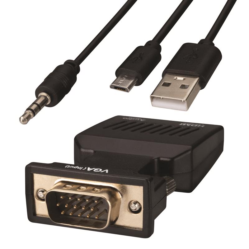 Monster Just Hook It Up VGA to HDMI Converter