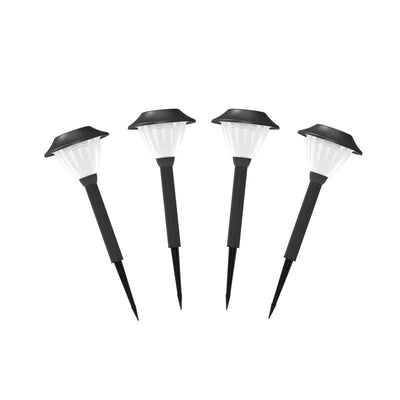Living Accents Black/White Low Voltage 6 W LED Pathway Light 4 pk