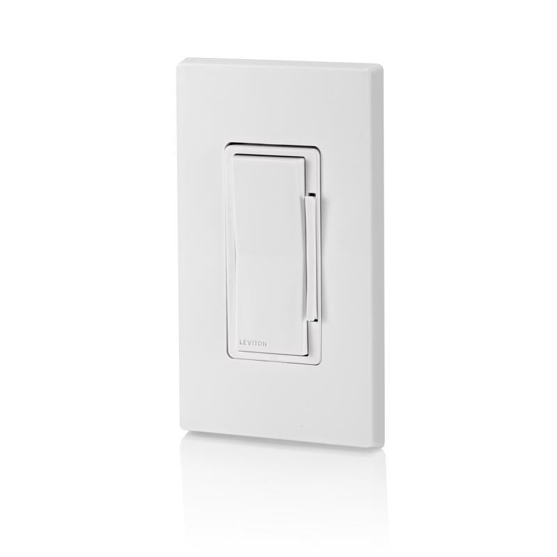 Leviton Decora White Toggle Smart-Enabled Dimmer Switch