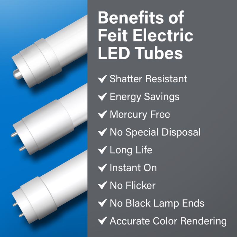 Feit T5 Daylight Deluxe 21 in. Bi-Pin Linear LED Linear Lamp 13 Watt Equivalence