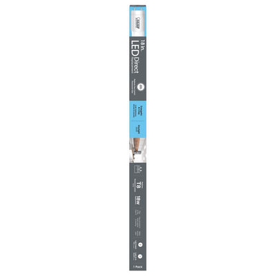 Feit T8 Daylight 18 in. Bi-Pin T8 LED Linear Lamp 18 Watt Equivalence