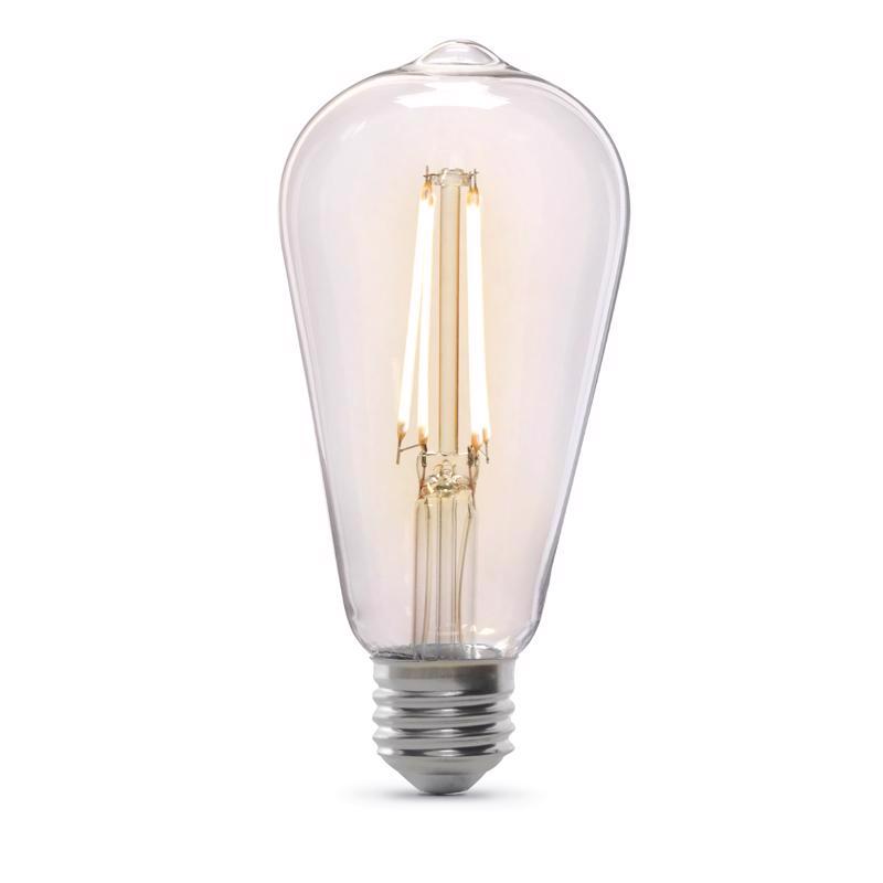 Feit ST19 E26 (Medium) LED Motion Activated Bulb Daylight 60 Watt Equivalence