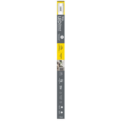 Feit T8 Bright White 18 in. G13 Linear LED Linear Lamp 18 Watt Equivalence