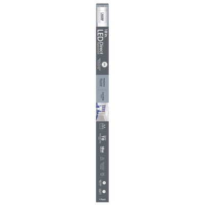 Feit T8 Cool White 18 in. G13 Linear LED Linear Lamp 18 Watt Equivalence