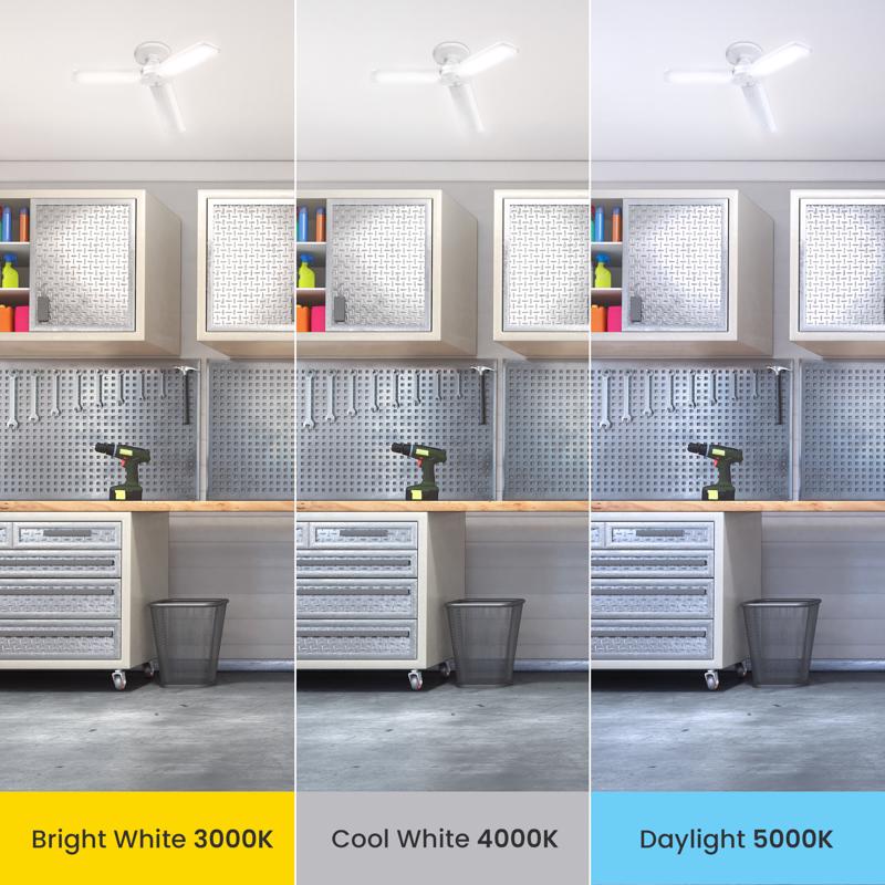 Feit Wide Surface E26 (Medium) LED Garage Bulb Bright White 300 Watt Equivalence