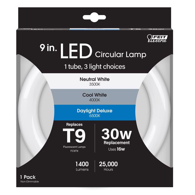 Feit T9 4-Pin LED Tube Light Color Changing 30 Watt Equivalence